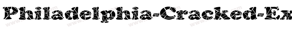 Philadelphia-Cracked-Extended Normal字体转换